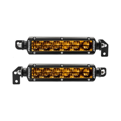 Rigid Industries 2022+ Toyota Tundra 6in SR-Series Selective Yellow Fog Light Kit