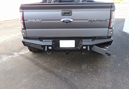 Addictive Desert Designs 10-14 Ford F-150 Raptor HoneyBadger Rear Bumper w/ Tow Hooks