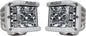 Rigid Industries D-SS - Flood - Set of 2 - White Housing