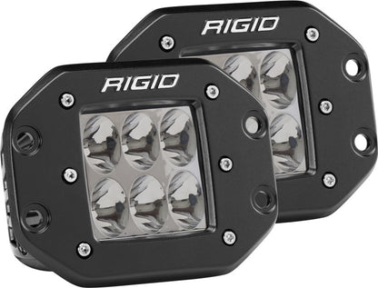 Rigid Industries D2 - Flush Mount - Driving Pair