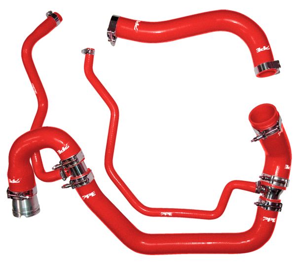 Coolant Hose Kit 06-10 LBZ / LMM Red PPE Diesel