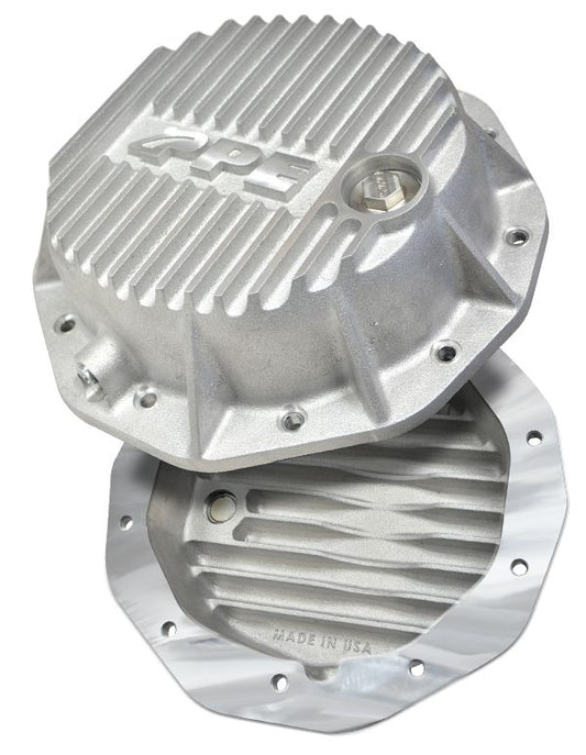 Heavy Duty Deep Aluminum Rear Differential Cover GM 1500 Raw PPE Diesel