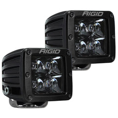 Spot Surface Mount Midnight Pair D-Series Pro RIGID Industries - Auxiliary Light - Rigid Industries - Texas Complete Truck Center