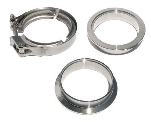 2.5 Inch V Band 3 Piece Set 1C 1M 1F QR PPE Diesel