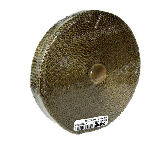 Titanium Exhaust Wrap 1/16 Inch Thick 1 Inch X 50 Foot PPE Diesel