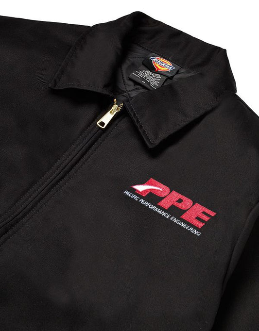 Embroidered Dickies Insulated Eisenhower Jacket Black Small PPE Diesel