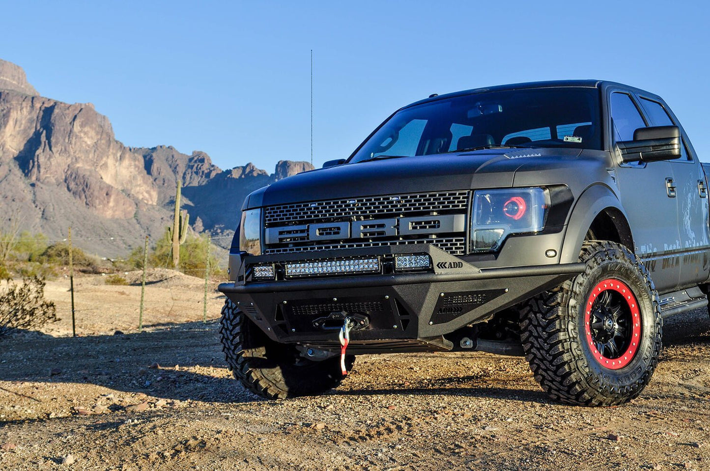 Stealth Fighter Front Bumper Addictive Desert DesignsF011052520103 - Bumpers - Addictive Desert Designs - Texas Complete Truck Center