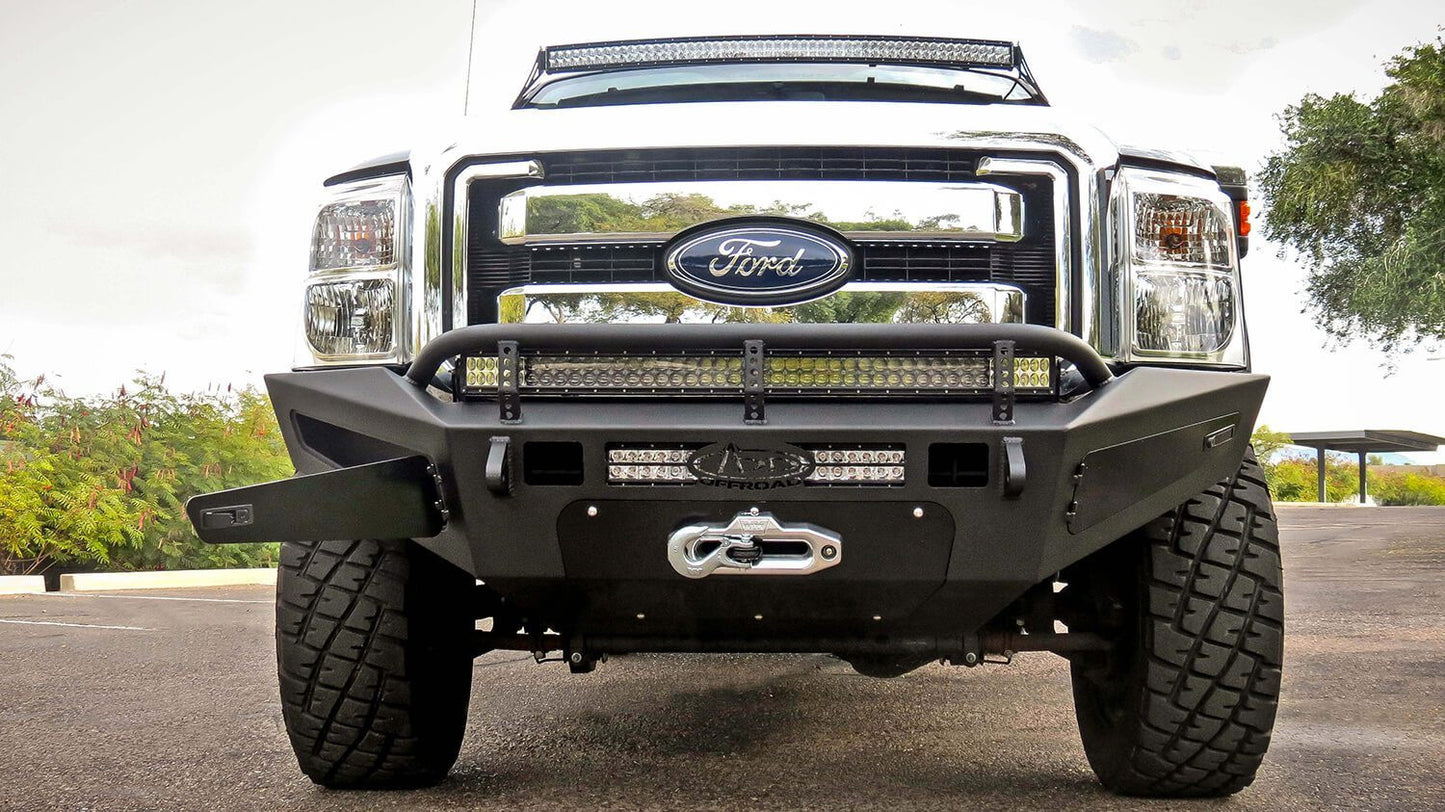 HoneyBadger Front Bumper Addictive Desert DesignsF067455030103 - Bumpers - Addictive Desert Designs - Texas Complete Truck Center