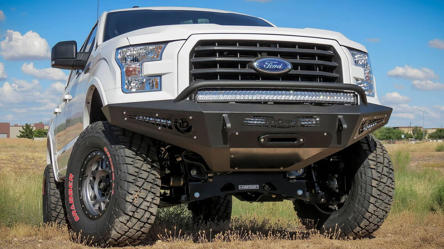 HoneyBadger Front Bumper Addictive Desert DesignsF157275050103 - Bumpers - Addictive Desert Designs - Texas Complete Truck Center