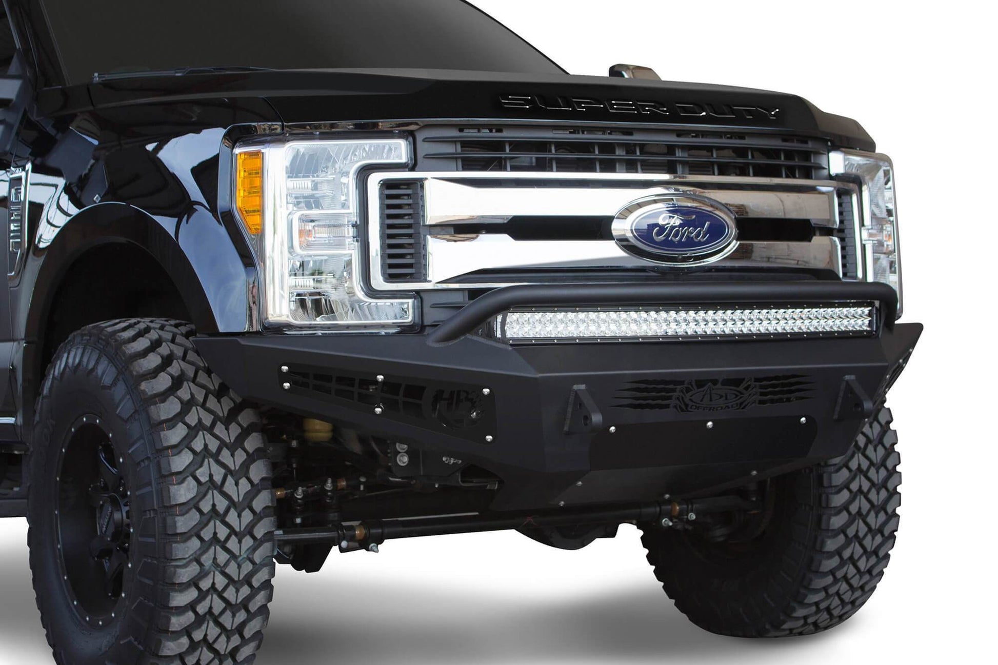 HoneyBadger Front Bumper Addictive Desert DesignsF167412840103 - Bumpers - Addictive Desert Designs - Texas Complete Truck Center