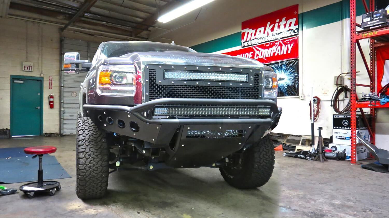 Stealth Front Bumper Addictive Desert DesignsF383352480103 - Bumpers - Addictive Desert Designs - Texas Complete Truck Center