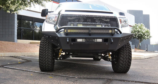 HoneyBadger Front Bumper Addictive Desert DesignsF743842940103 - Bumpers - Addictive Desert Designs - Texas Complete Truck Center