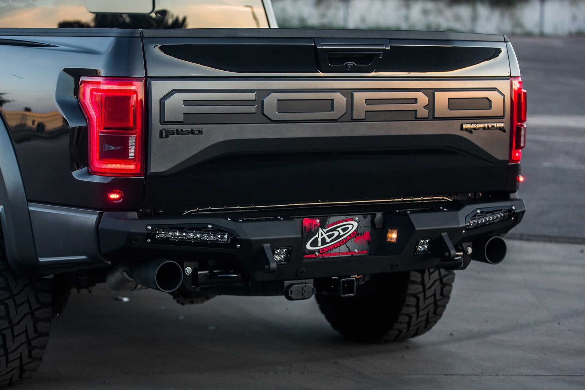 HoneyBadger Rear Bumper Addictive Desert DesignsR117321370103 - Bumpers - Addictive Desert Designs - Texas Complete Truck Center