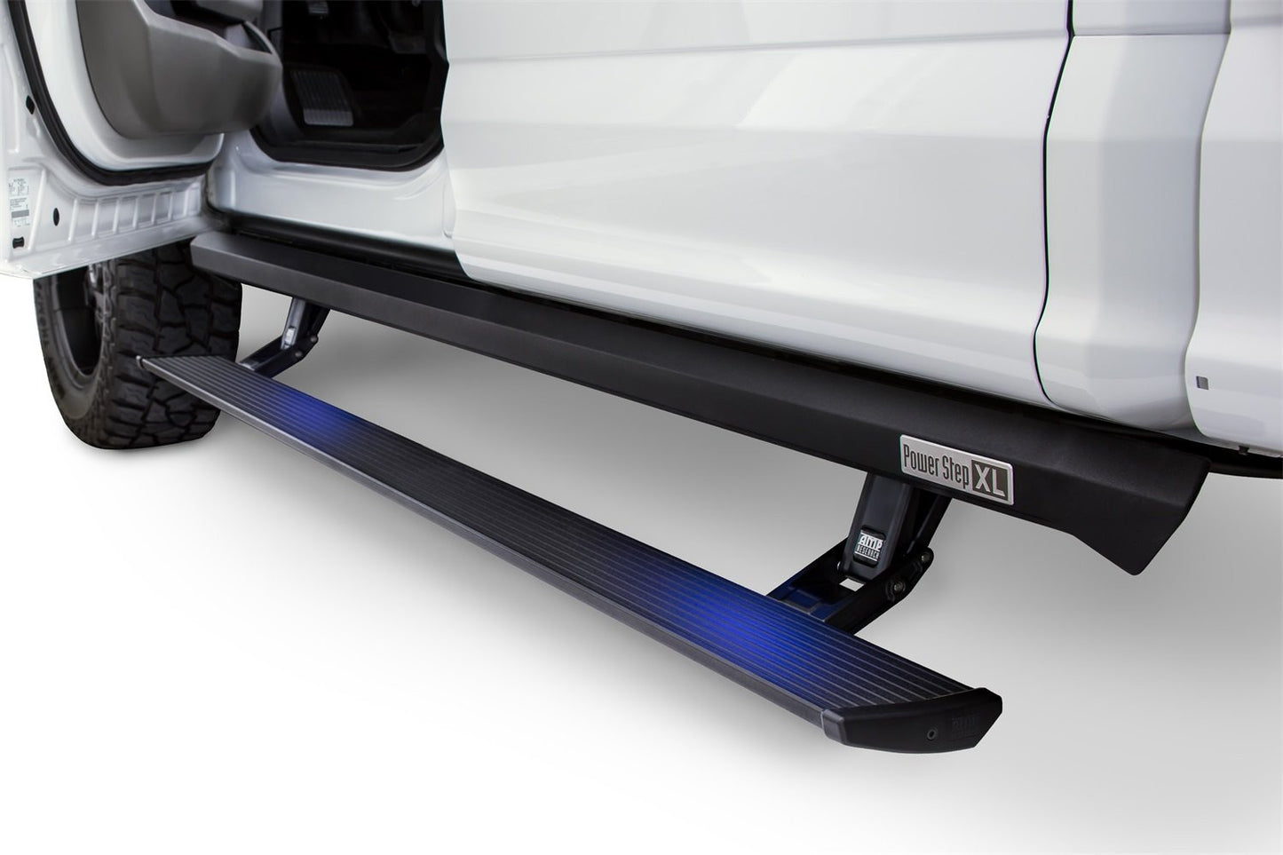 PowerStep Automatic power-deploying running board AMP-77104-01A - PowerStep XL - AMP Research - Texas Complete Truck Center