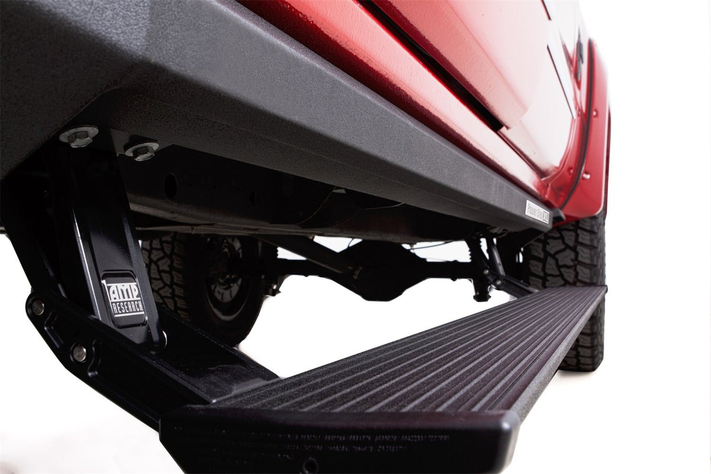 PowerStep Automatic power-deploying running board AMP-77154-01A - PowerStep XL - AMP Research - Texas Complete Truck Center