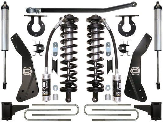 11-16 FORD F-250/F-350 4-5.5" STAGE 2 COILOVER CONVERSION SYSTEM - 11-16 FORD F250/F350 4-5.5" STAGE 2 COILOVER CONVERSION SYSTEM - ICON Vehicle Dynamics - Texas Complete Truck Center