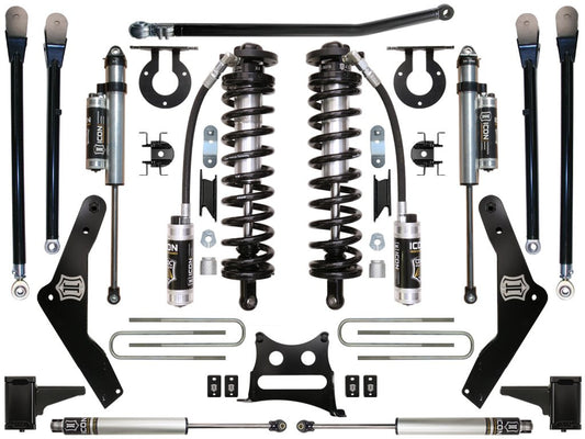 11-16 FORD F-250/F-350 4-5.5" STAGE 5 COILOVER CONVERSION SYSTEM - 11-16 FORD F250/F350 4-5.5" STAGE 4 COILOVER CONVERSION SYSTEM - ICON Vehicle Dynamics - Texas Complete Truck Center