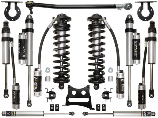 17-UP FORD F-250/F-350 2.5-3" STAGE 5 COILOVER CONVERSION SYSTEM - 17-UP FORD F250/F350 2.5-3" STAGE 5 COILOVER CONVERSION SYSTEM - ICON Vehicle Dynamics - Texas Complete Truck Center
