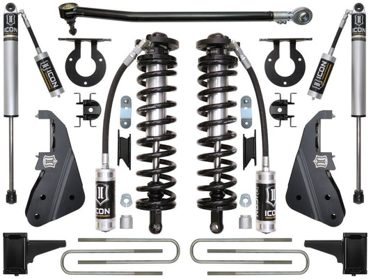 17-UP FORD F-250/F-350 4-5.5" STAGE 1 COILOVER CONVERSION SYSTEM - 17-UP FORD F250/F350 4-5.5" STAGE 1 COILOVER CONVERSION SYSTEM - ICON Vehicle Dynamics - Texas Complete Truck Center