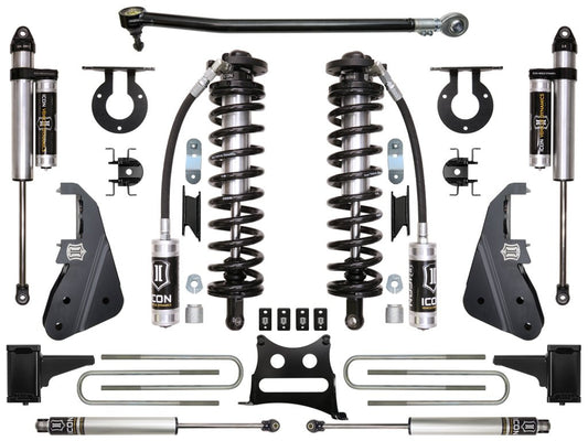17-UP FORD F-250/F-350 4-5.5" STAGE 3 COILOVER CONVERSION SYSTEM - 17-UP FORD F250/F350 4-5.5" STAGE 3 COILOVER CONVERSION SYSTEM - ICON Vehicle Dynamics - Texas Complete Truck Center