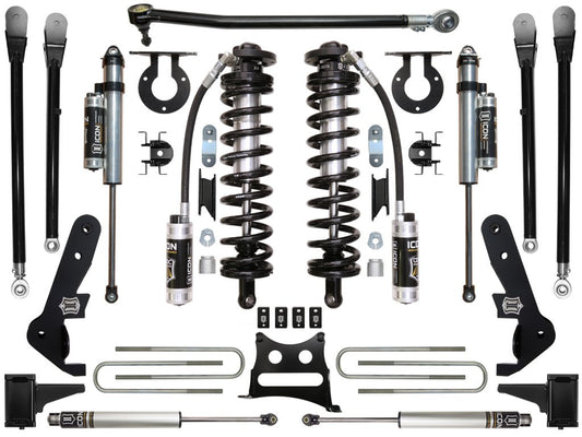 17-UP FORD F-250/F-350 4-5.5" STAGE 5 COILOVER CONVERSION SYSTEM - 17-UP FORD F250/F350 4-5.5" STAGE 5 COILOVER CONVERSION SYSTEM - ICON Vehicle Dynamics - Texas Complete Truck Center