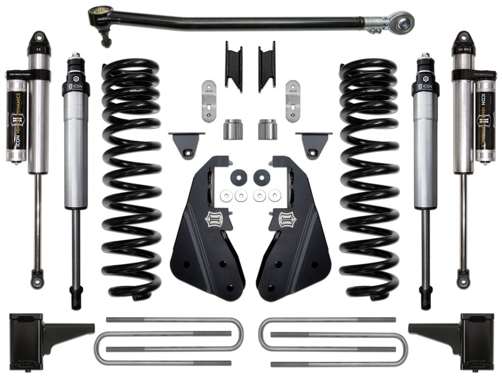 17-UP FORD F-250/F-350 4.5" STAGE 2 SUSPENSION SYSTEM - 17-UP FORD F-250/F-350 4.5" STAGE 2 SUSPENSION SYSTEM - ICON Vehicle Dynamics - Texas Complete Truck Center