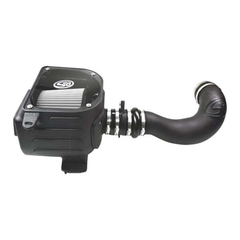 Cold Air Intake For 07-08 GMC Sierra 4.8L, 5.3L, 6.0L Dry Dry Extendable White S&B - Cold Air Intake For 07-08 GMC Sierra 4.8L, 5.3L, 6.0L S&B - S&B - Texas Complete Truck Center