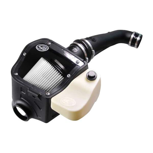Cold Air Intake For 09-10 Ford F150 V8-5.4L Dry Dry Extendable White S&B - Cold Air Intake For 09-10 Ford F150 V8-5.4L S&B - S&B - Texas Complete Truck Center
