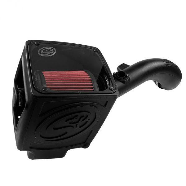 Cold Air Intake For 09-13 Chevrolet Silverado/ Sierra 2500 / 3500 6.0L Cotton Cleanable Red S&B - Cold Air Intake For 09-13 Chevrolet Silverado/ Sierra 2500 / 3500 6.0L S&B - S&B - Texas Complete Truck Center