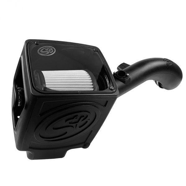 Cold Air Intake For 09-13 Chevrolet Silverado/ Sierra 2500 3500 6.0L Dry Extendable White S&B - Cold Air Intake For 09-13 Chevrolet Silverado/ Sierra 2500 / 3500 6.0L S&B - S&B - Texas Complete Truck Center