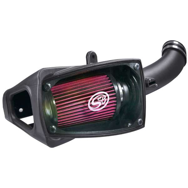 Cold Air Intake For 11-16 Ford F250 F350 V8-6.7L Powerstroke Cotton Cleanable Red S&B - Cold Air Intake For 11-16 Ford F250 F350 V8-6.7L Powerstroke S&B - S&B - Texas Complete Truck Center