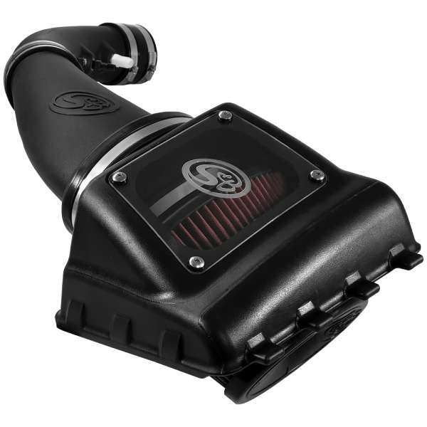 Cold Air Intake For 11-16 Ford F250, F350 V8-6.2L Oiled Cotton Cleanable Red S&B - Cold Air Intake For 11-16 Ford F250, F350 V8-6.2L S&B - S&B - Texas Complete Truck Center