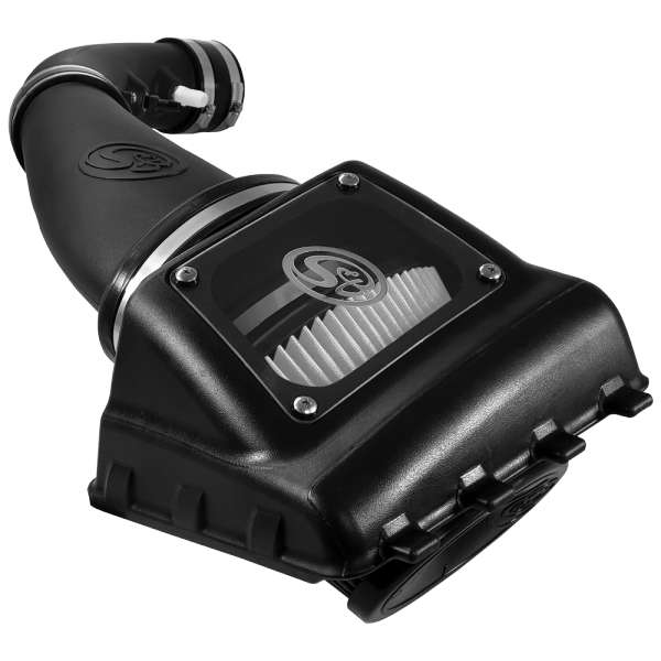 Cold Air Intake For 11-16 Ford F250, F350 V8-6.2L Dry Dry Extendable White S&B - Cold Air Intake For 11-16 Ford F250, F350 V8-6.2L S&B - S&B - Texas Complete Truck Center