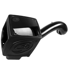 Cold Air Intake For 16-18 Silverado/Sierra 2500, 3500 6.0L Dry Extendable White S&B - Cold Air Intake For 16-18 Silverado/Sierra 2500, 3500 6.0L S&B - S&B - Texas Complete Truck Center