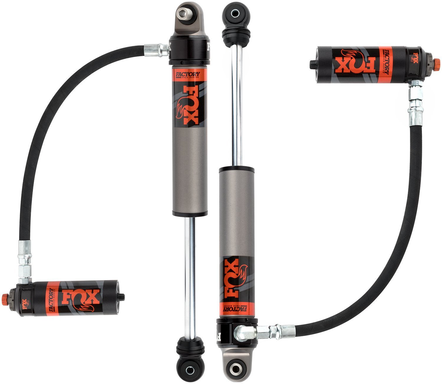 FACTORY RACE SERIES 2.5 RESERVOIR SHOCK (PAIR) - ADJUSTABLE Lift: 4.5-6 2020 Jeep Gladiator FOX-883-26-052 - 2.5 SHOCKS - FOX Offroad Shocks - Texas Complete Truck Center