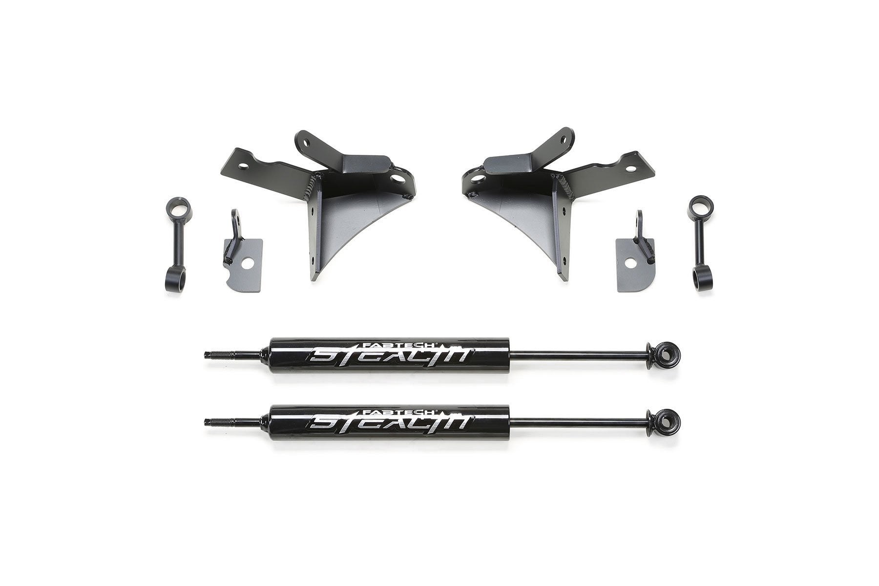 7" DUAL SHK KIT W/2 STEALTH - 7" DUAL SHK KIT W/2 - Fabtech - Texas Complete Truck Center