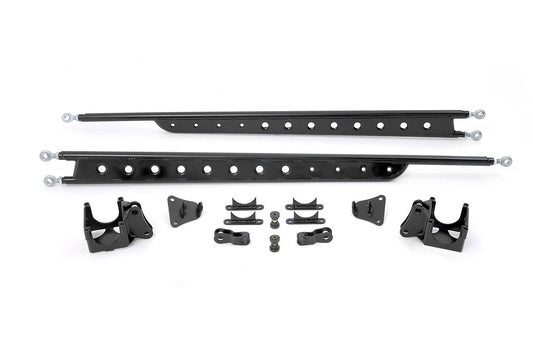 SUPER DUTY TRCTN BARS BLACK - SUPER DUTY TRCTN BAR - Fabtech - Texas Complete Truck Center