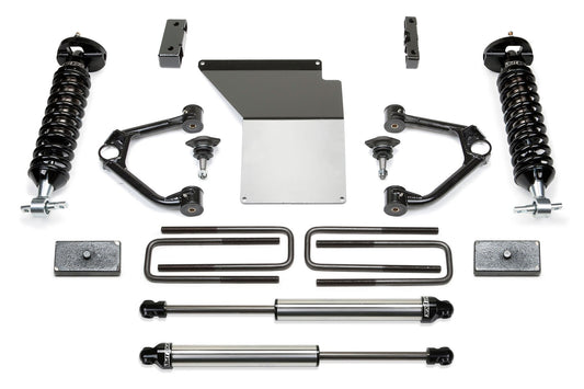 3" BUDGET SYS W/ DL 2.5 & 2. 07-18 GM C/K1500 P/U W/ OE FORG STL UCA - 3" BUDGET SYS W/ DL - Fabtech - Texas Complete Truck Center