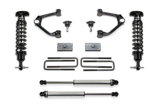 3" BUDGET SYS W/ DL 2.5 & 2.25 2019 GM C/K1500 P/U - 3" BUDGET SYS W/ DL - Fabtech - Texas Complete Truck Center