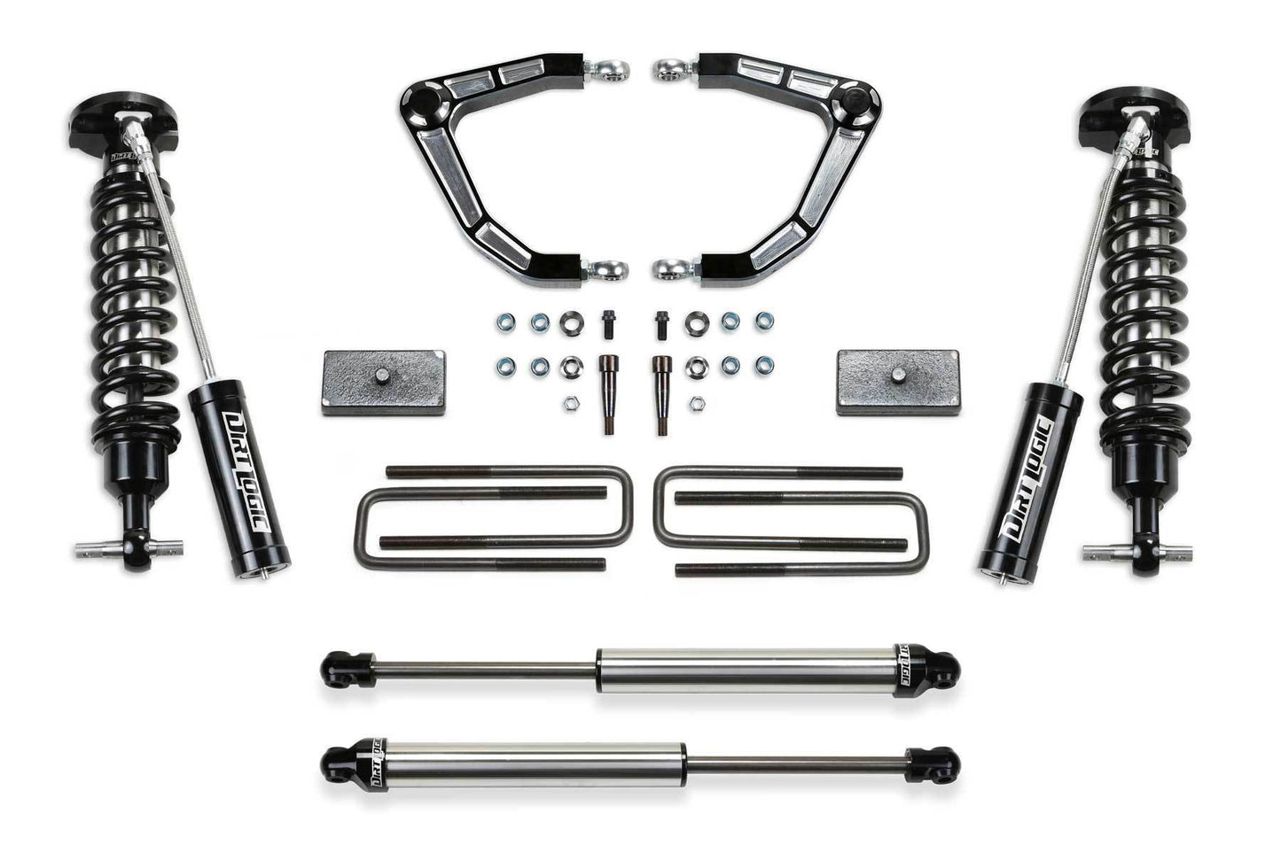 3" ALUM UCA SYS W/ BEARING ROD ENDS & DL 2.5 RESI & 2.25 2019 GM C/K1500 P/U - 3" ALUM UCA SYS W/ B - Fabtech - Texas Complete Truck Center