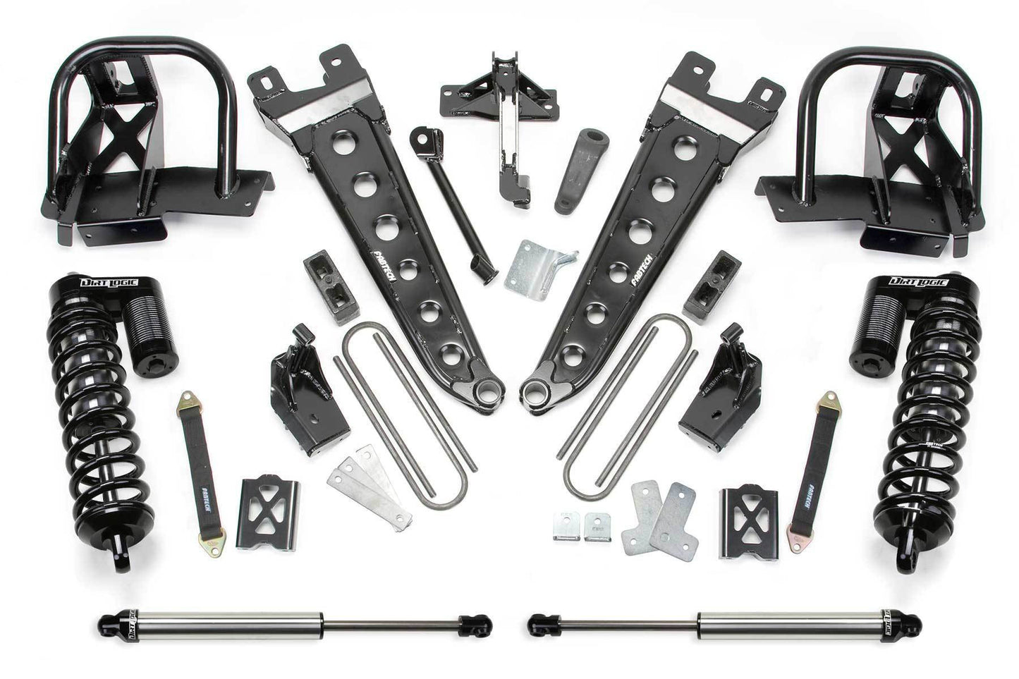 6" RAD ARM SYS W/DLSS 4.0 C/O& RR DLSS 2008-10 FORD F250 4WD - 6" RAD ARM SYS W/DLS - Fabtech - Texas Complete Truck Center