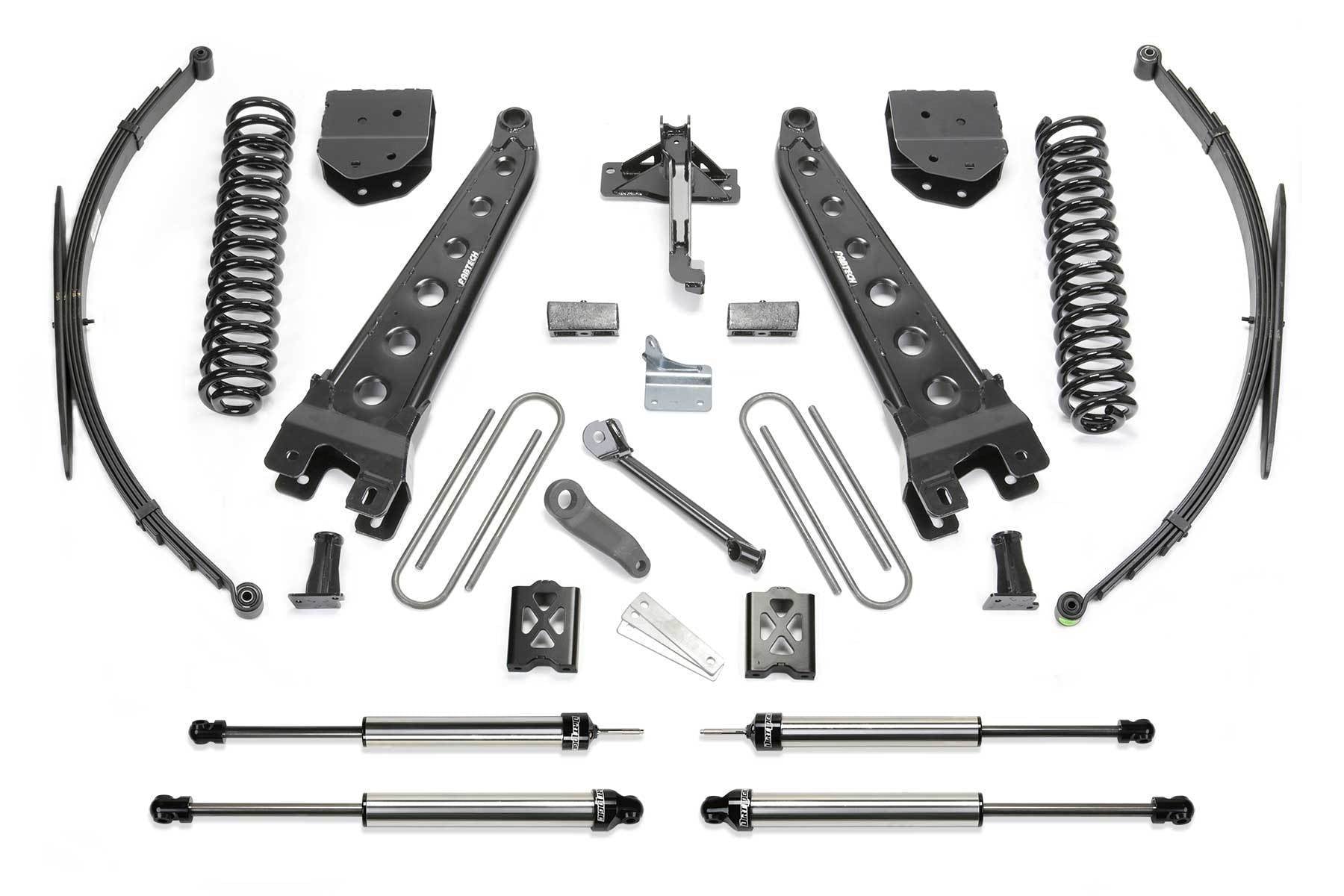 10" RAD ARM SYS W/COILS &DLSS SHKS 05-07 FORD F250/350 4WD - 10" RAD ARM SYS W/CO - Fabtech - Texas Complete Truck Center
