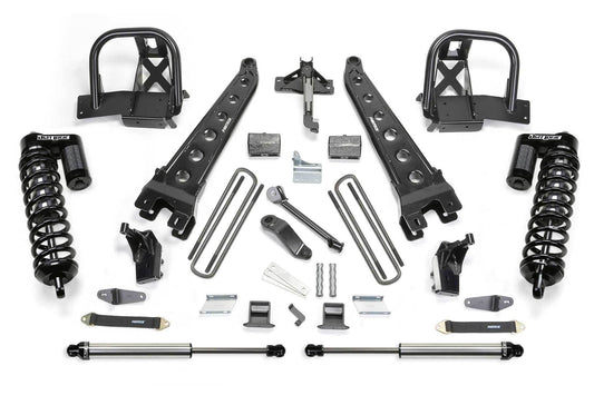 6" RAD ARM SYS W/DLSS 4.0 C/O& RR DLSS 08-10 FORD F450/F550 4WD - 6" RAD ARM SYS W/DLS - Fabtech - Texas Complete Truck Center