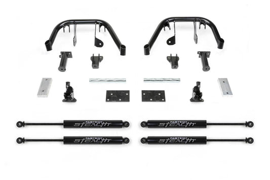 8" MULTIPLE FRT SHK SYS W/ STEALTH 05-07 FORD F250/350 4WD - 8" MULTIPLE FRT SHK - Fabtech - Texas Complete Truck Center