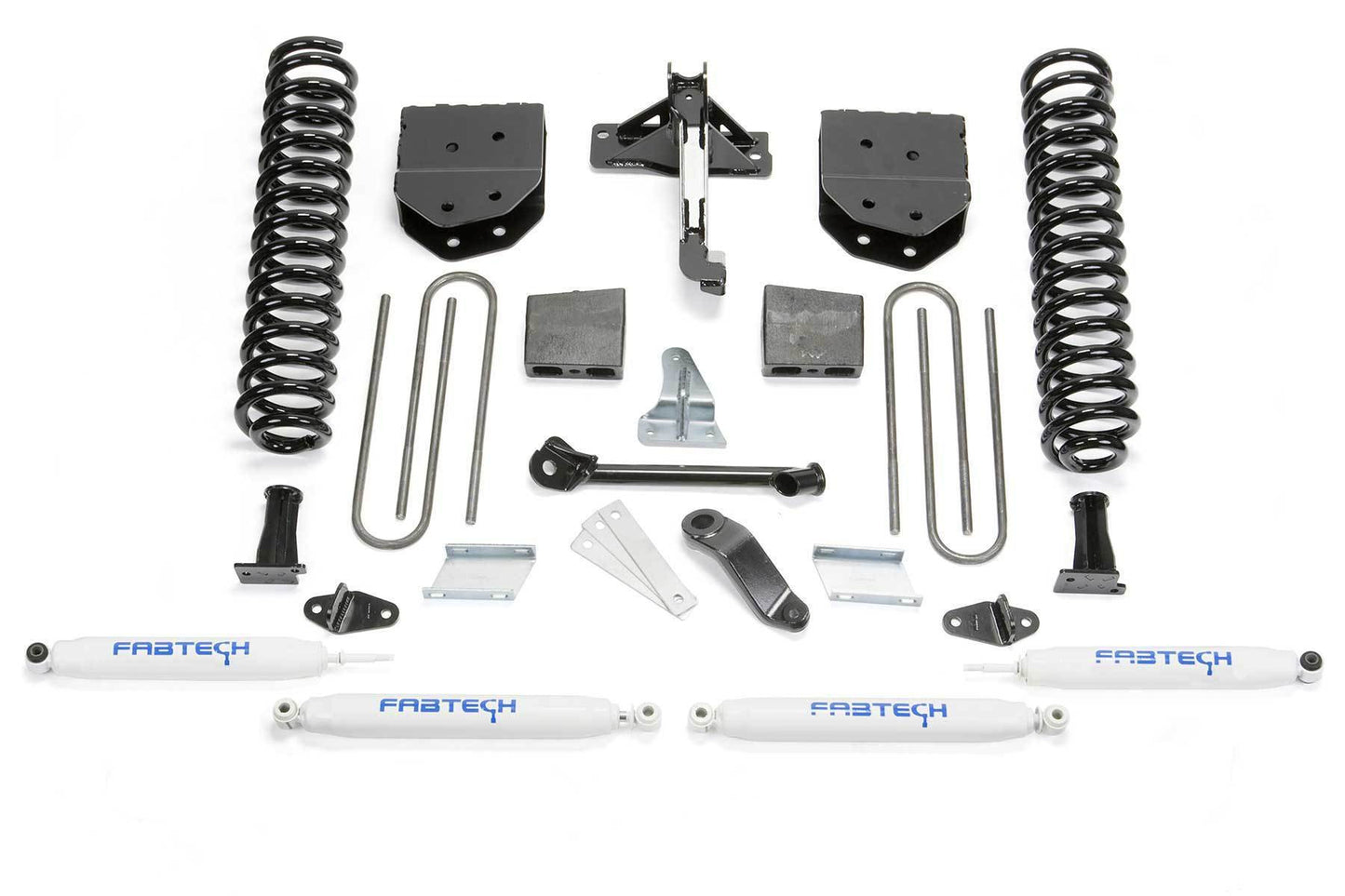 6" BASIC SYS W/PERF SHKS 2008-16 FORD F250 4WD - 6" BASIC SYS W/PERF - Fabtech - Texas Complete Truck Center