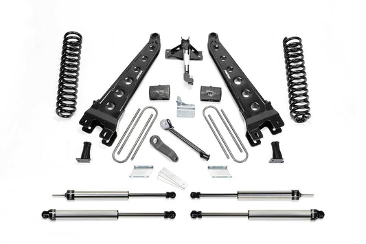 6" RAD ARM SYS W/COILS & DLSS SHKS 2008-16 FORD F350/450 4WD 8 LUG - 6" RAD ARM SYS W/COI - Fabtech - Texas Complete Truck Center