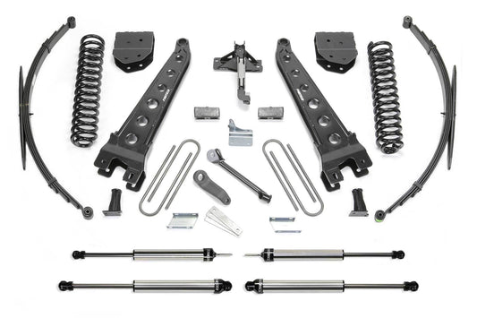 10" RAD ARM SYS W/COILS & DLSS SHKS 2011-16 FORD F350 4WD - 10" RAD ARM SYS W/CO - Fabtech - Texas Complete Truck Center