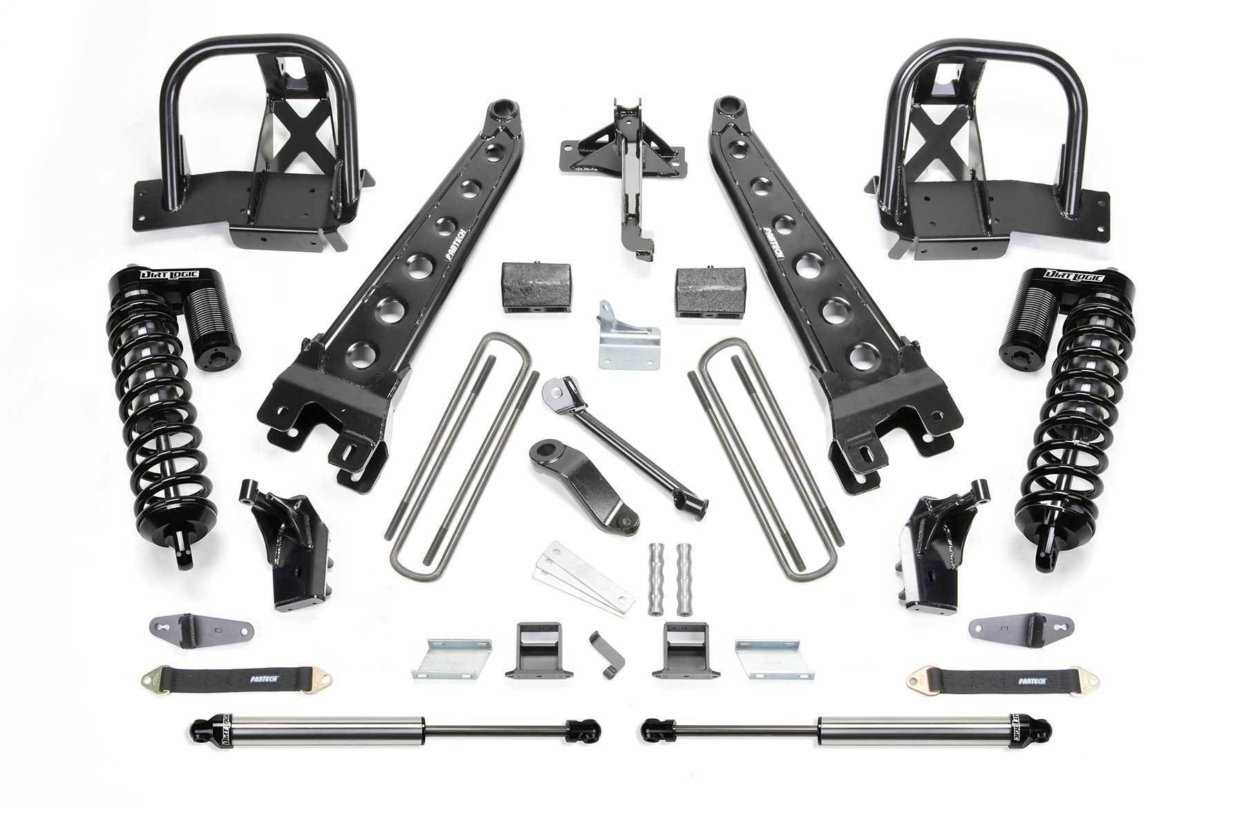 4" RAD ARM SYS W/DLSS 4.0 C/O& RR DLSS 2011-16 FORD F350 4WD - 4" RAD ARM SYS W/DLS - Fabtech - Texas Complete Truck Center