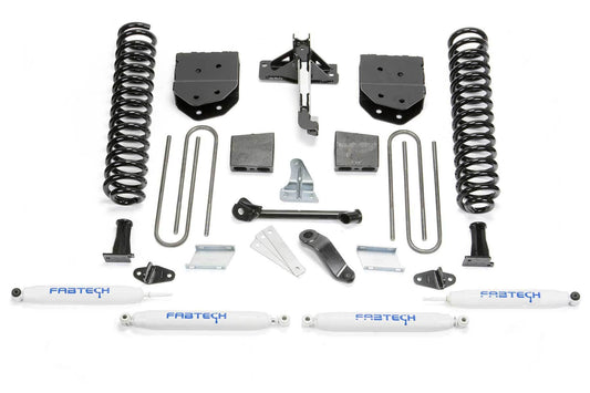 4" BASIC SYS W/PERF SHKS 2008-16 FORD F250/F350 4WD - 4" BASIC SYS W/PERF - Fabtech - Texas Complete Truck Center