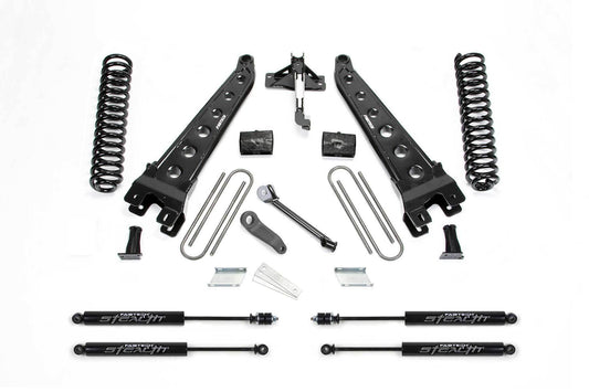 4" RAD ARM SYS W/COILS & STEALTH 17-19 FORD F250/F350 4WD DIESEL - 4" RAD ARM SYS W/COI - Fabtech - Texas Complete Truck Center